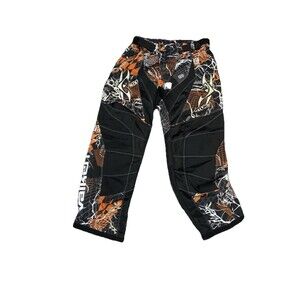 Valken Crusade Paintball Pants  Med 30-36 -orange/ Black Adjustable Waist Padded